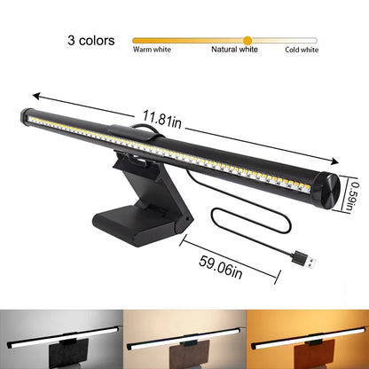 RGB Monitor Light Bar, Transform Your Desk, Your Way | 20+ Lighting Modes